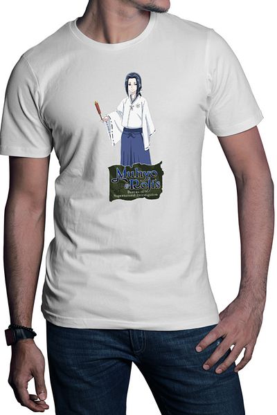 OEM Tricou barbati Muhyo Roji Goryo Hakama Traditional Fan Japan Anime