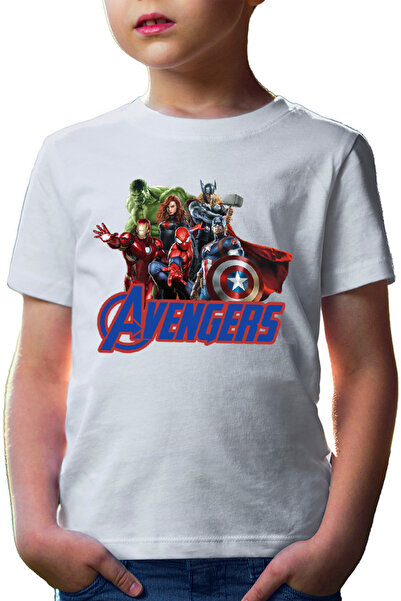 OEM Tricou copii Thor Avangers Group Spiderman Ally Hero Marvel DC Comedy