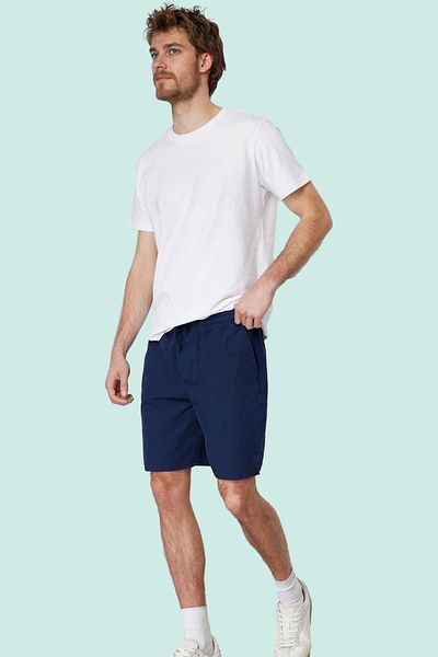 PayBuy Men's Shorts Bermuda Cotton Lace-Up Comfortable Casual Style Weekend Summer Indispensable
