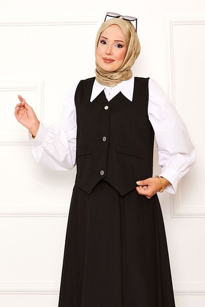 EBRUTESETTÜR Three Button Vest Skirt Double Suit