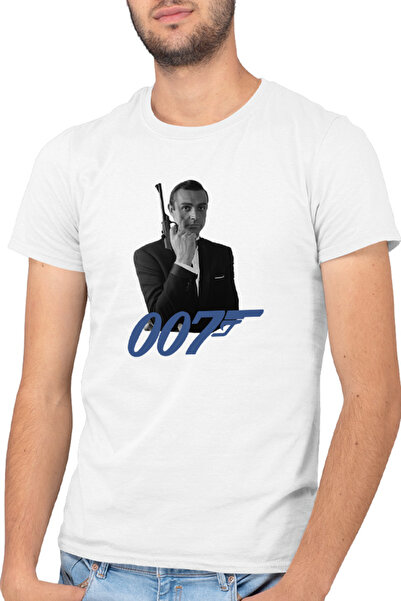 OEM Tricou barbati James Bond 007 Logo Vintage Old Movie Alpha