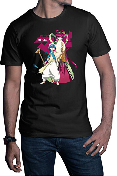 OEM Tricou barbati Magi The Labyrinth of Magic Kougyoku Queen Alladin Meeting