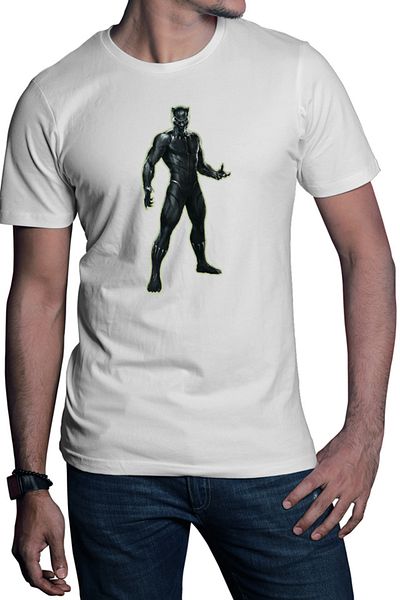 OEM Men's T-shirt Black Panther Wakanda Kingdom Stan Marvel