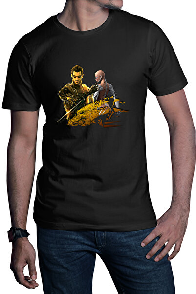 OEM Tricou barbati Deus Ex Cyborg Human Revolution Video Game