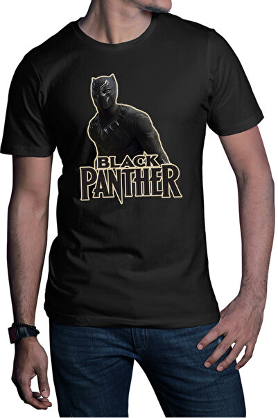 OEM Tricou barbati Black Panther Logo Save World Hero Protect