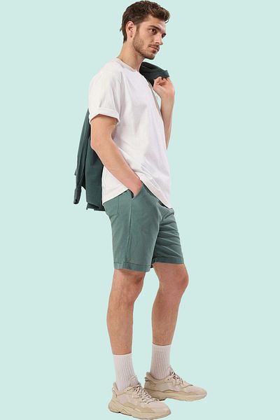 PayBuy Men's Cotton Relaxed Fit Short Shorts Comfortable Casual Style Weekend Summer Indispensable