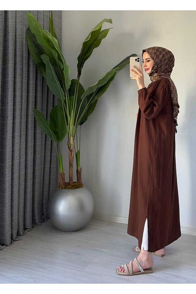 BelezaStore Muslin Shirt Dress