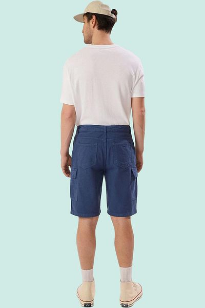 PayBuy Men's Denim Short Shorts Wide Leg Relaxed Fit Cotton Casual Combinations Summer Indispensable