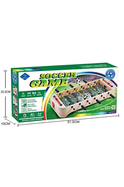 Flippy Football Table with Field, Flippy, without Legs, 6 Handles, Scoreboard