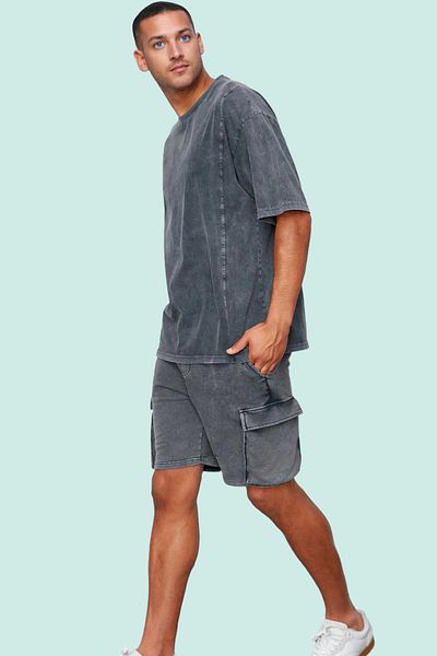 PayBuy Men's Cotton Tight Leg Shorts Washable Casual Daily Style Weekend Summer Must-Have