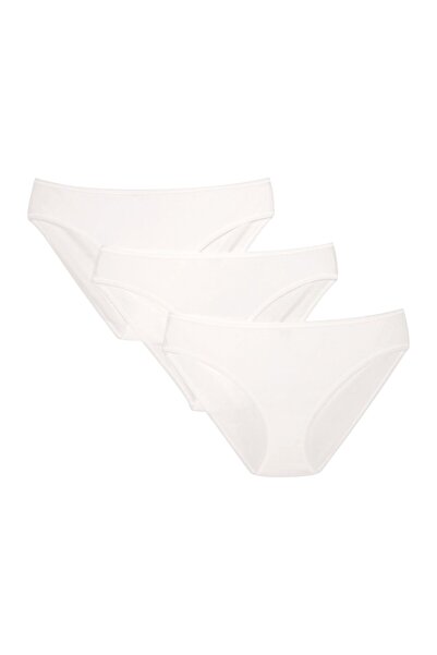 ESOTIQ Women's Classic Panties Set 3-Pack Cotton & Elastane Everyday Comfortable Briefs | Sol-Sol