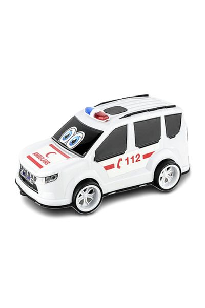 OEM Toy Car Ambulance, 16x18x35 cm, Multicolor