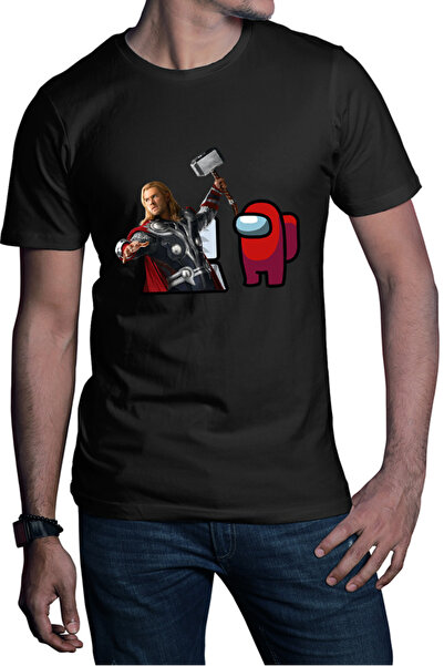 OEM Tricou barbati Thor Among Us Suspicious Vent Hammer Gameplay Puzzle
