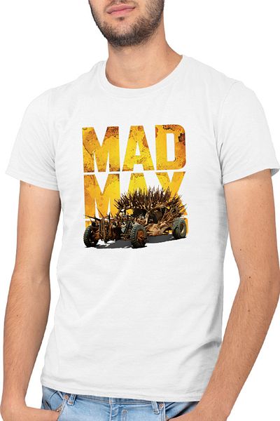 OEM Men's T-shirt Mad Max Rock Cool Action Fast Danger