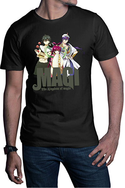 OEM Tricou barbati Magi The Labyrinth of Magic Kougyoku Queen Judar Sinbad Trio