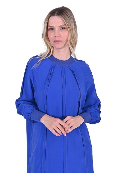 Invee Baby Piping Dress Sax