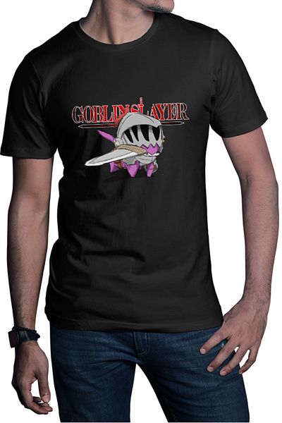 OEM Tricou barbati Goblin Slayer Chibi Small Angry Otaku Baby Manga