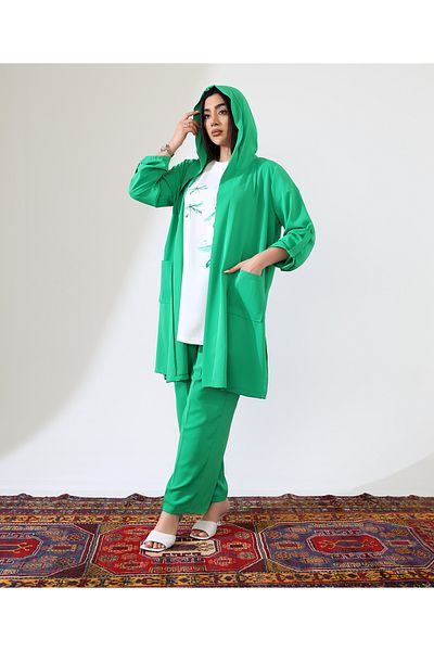 Fi'l Arz Fashion Hooded Dragonfly Pattern Set