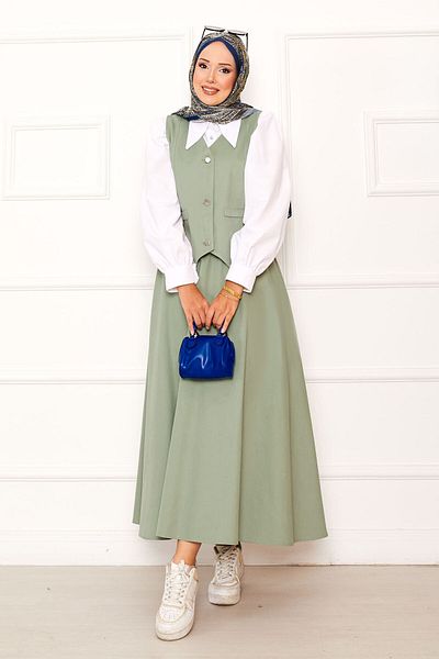 EBRUTESETTÜR Three Button Vest Skirt Double Suit