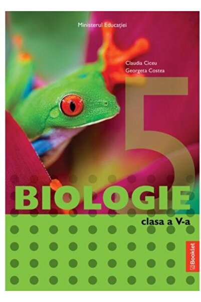 Editura Booklet Manual Biologie â clasa a V-a, Claudia Ciceu