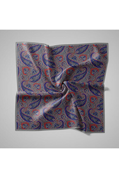 PİRAMİT Naturel Desenli Eşarp