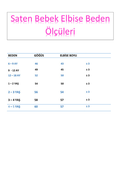 nsmkidslife Kız Bebek Seda Model BEBE MAVİ Zarif Elbise