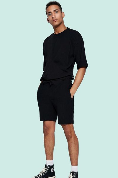 PayBuy Men's Short Length Ottoman Woven Shorts Comfortable Fit Indispensable for Daily Use in Summer