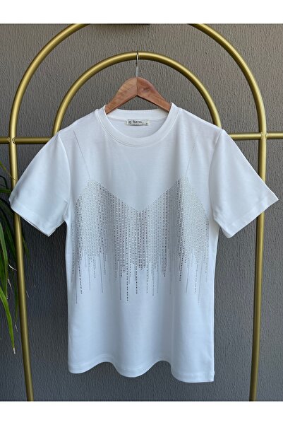 Butik Μπλουζάκι με λαμπερή πέτρα σε στυλ μπουστάκι