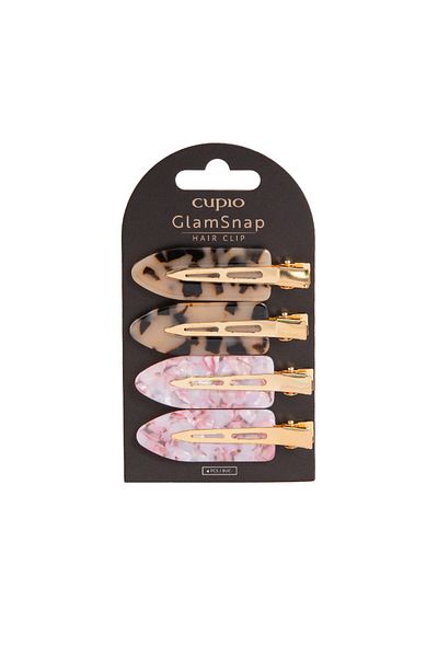Cupio Σετ 4 κλιπ μαλλιών GlamSnap