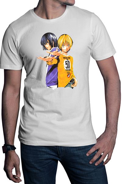 OEM Men's T-shirt Hikaru no Go Rivals Akira Shinen Game Players Otaku Manga