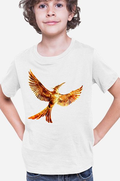 OEM Tricou copii The Hunger Games Bird Sci-FI Action Adventure Run