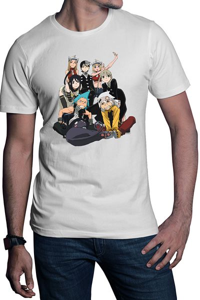 OEM Men's T-shirt Soul Eater Group Supernatural God Death Soul