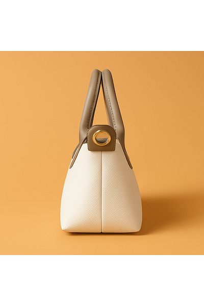 chicora Pristine Mini Clamshell Handbag