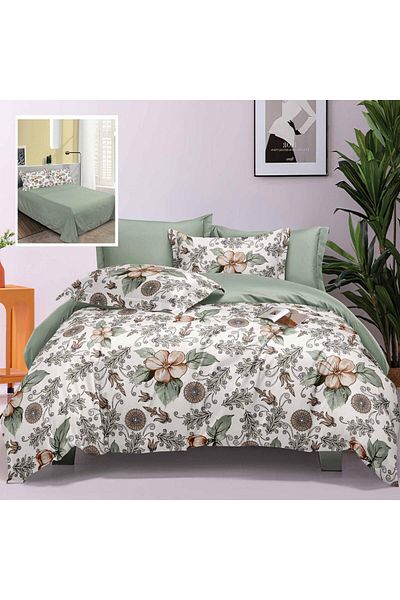 Pucioasa Elegance Bed Linen 6 Pieces With Sheet (Lec14)