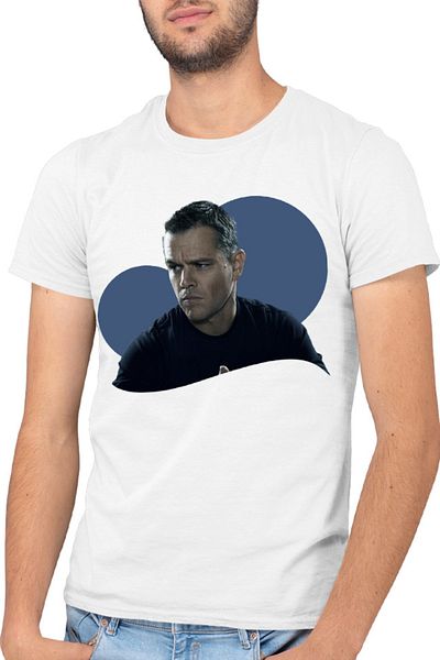 OEM Tricou barbati Bourne New Movie Actor Solve Problems Genius Smart