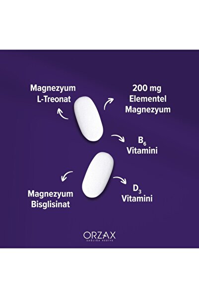 Ocean Extramag Threog (L-Treonat - Bisglisinat) Magnesium Complex 60 Tablets + Pill Box Gift