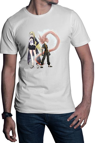 OEM Tricou barbati UQ Holder Touta McDowell Super Power Cosplay Otaku