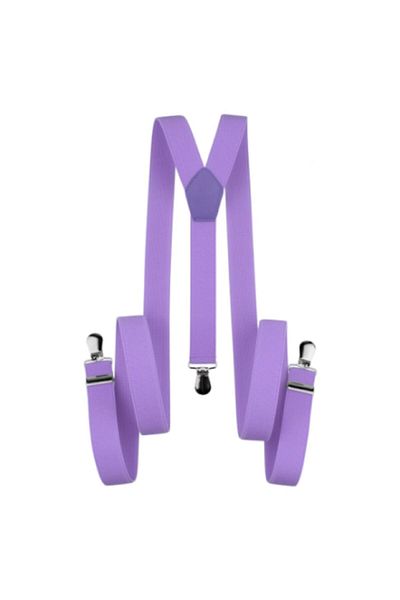 OEM Bretele înguste pentru femei cu închidere metalică, 1,5 cm, violet