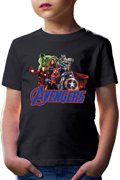 OEM Tricou copii Thor Avangers Group Spiderman Ally Hero Marvel DC Comedy