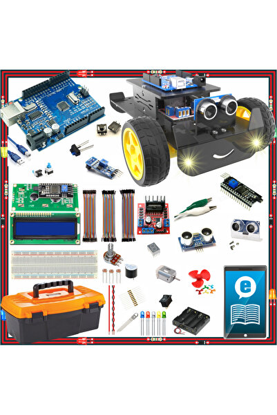 Prtp-Prototip Elektronik & Hobi Arduino Başlangıç Seti Uno R3 Süper İdeal - E...