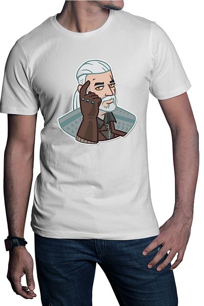 OEM Tricou barbati The Witcher Geralt of Rivia Epic Games Fortnite