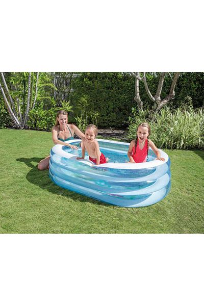 Intex Piscină gonflabilă cu animale marine 163 x 107 x 46 #57482NP