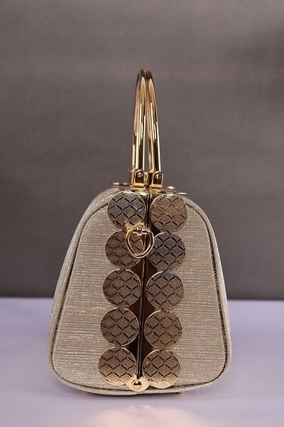 weem bag Elysara Eb0170 |   Cinderella Double Metal Handle Style Portfolio Bag