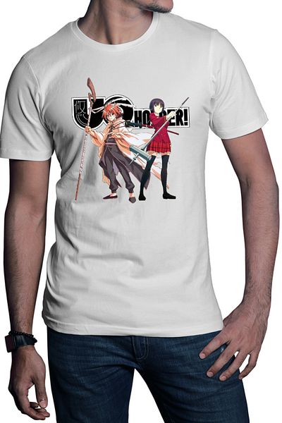 OEM Tricou Barbati UQ Holder Negi Orte Ken Akamatsu Anime
