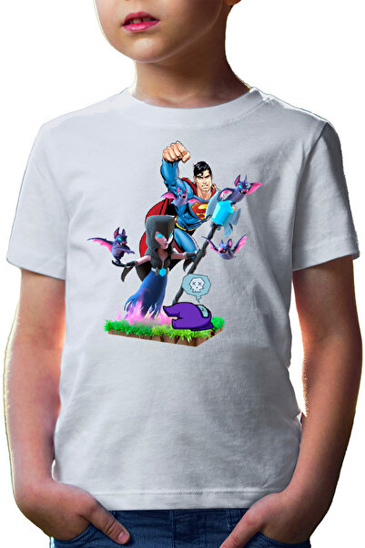 OEM Tricou copii Clash of Clans Superman Among Us Crash Bats Fly Magic