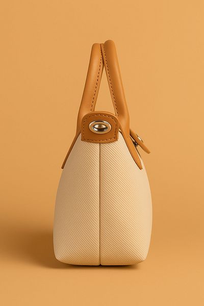 chicora Pristine Mini Clamshell Handbag