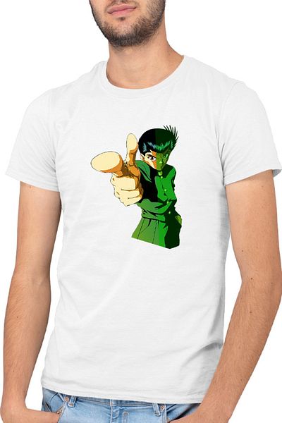 OEM Tricou barbati Yu Yu Hakusho Yusuke Doki Doki Magic Order Shinigami