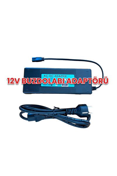 OZSUADAPTOR Oto Buzdolabı Adaptörü 220Volt - 12 Volt Dönüştürücü Buzdolabı Ad...