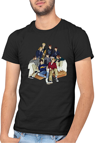 OEM Ανδρικό T-shirt NCT Idols Καλλιτέχνης Κορεάτης Mark Band Φωνητικά Υψηλή