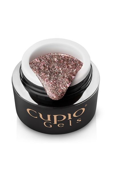 Cupio Γκλίτερ τζελ Superstar Rose Gold